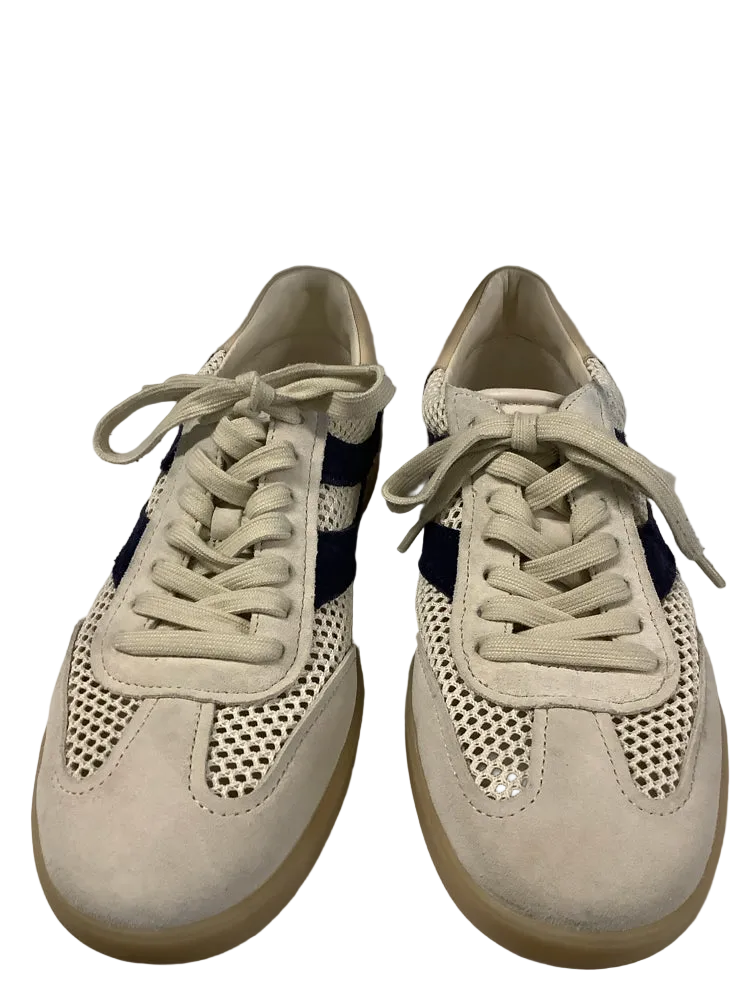Vince Shoe Size 10 Tan & Navy Oasis Sneakers
