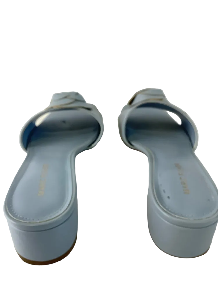 Marc Fisher Shoe Size 9 Blue Sandals