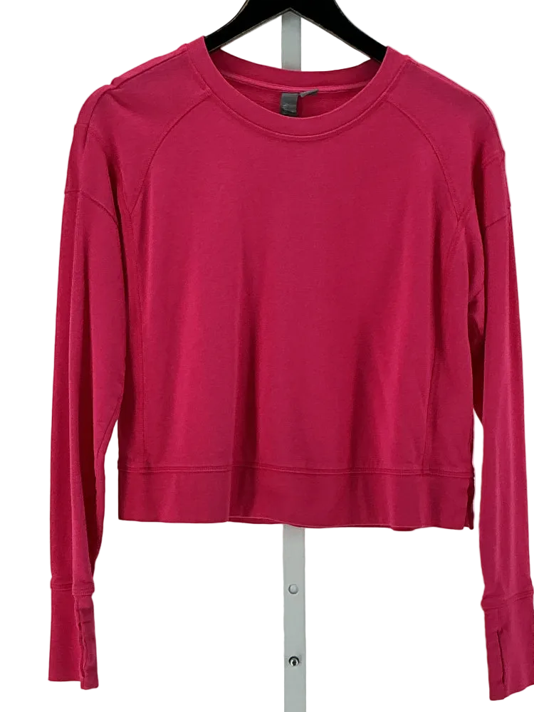 Sweaty Betty Size S Pink Sweatshirt
