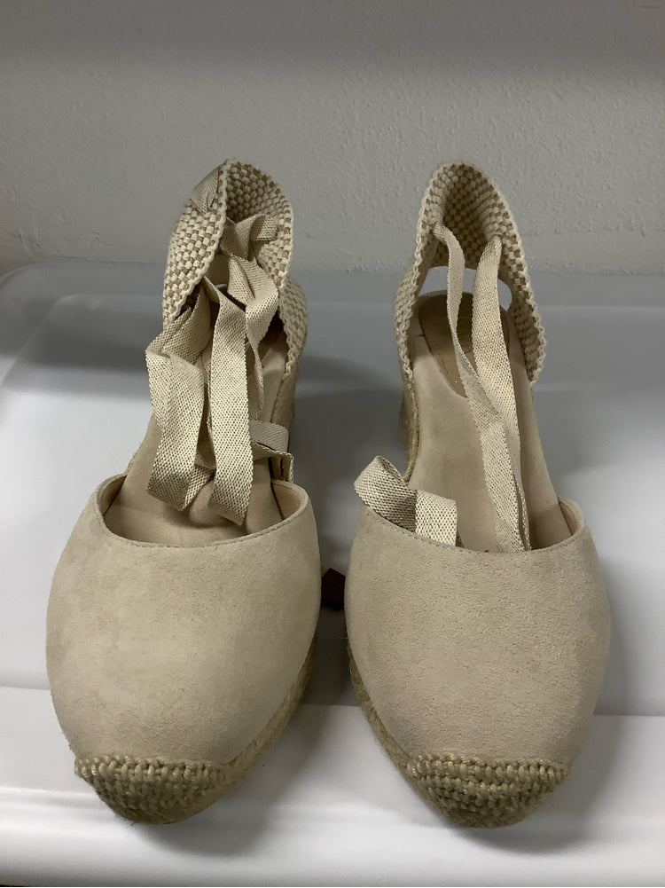 Boden Shoe Size 9 Tan Cassie Wedges