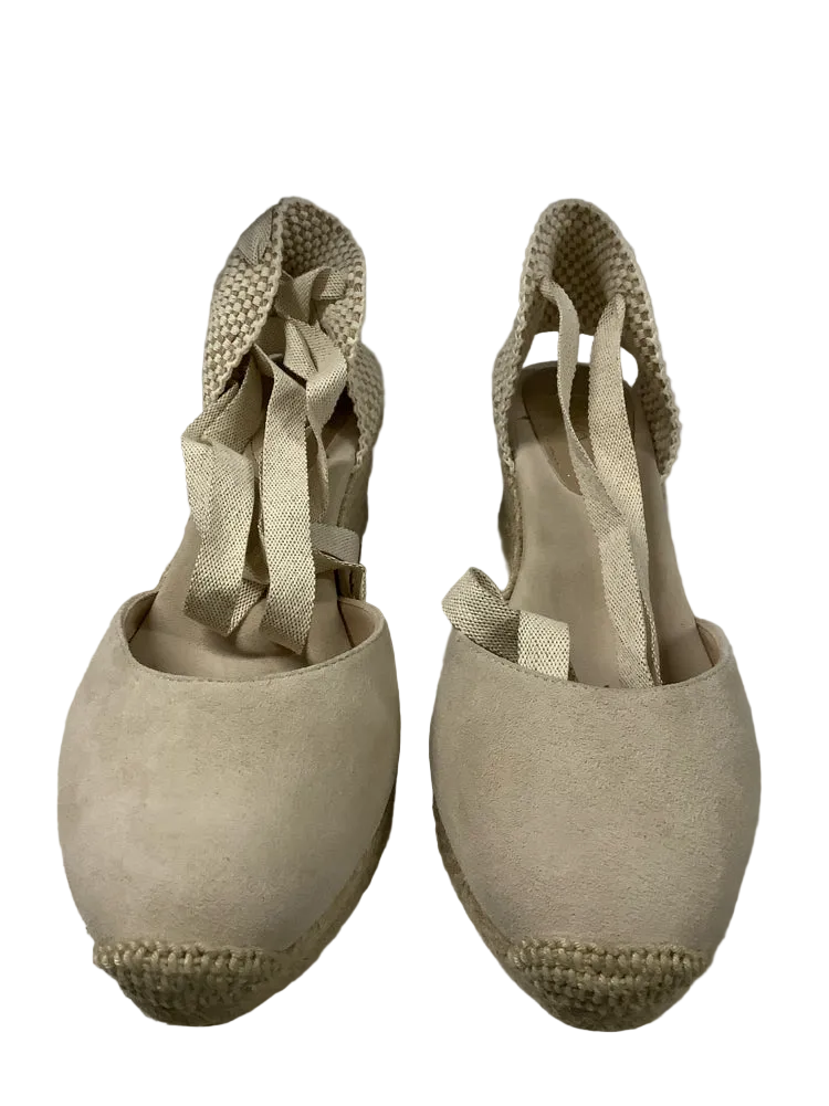 Boden Shoe Size 9 Tan Cassie Wedges