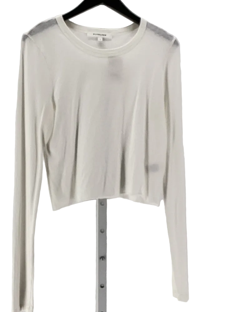 SLVRLAKE Size L White Shirt