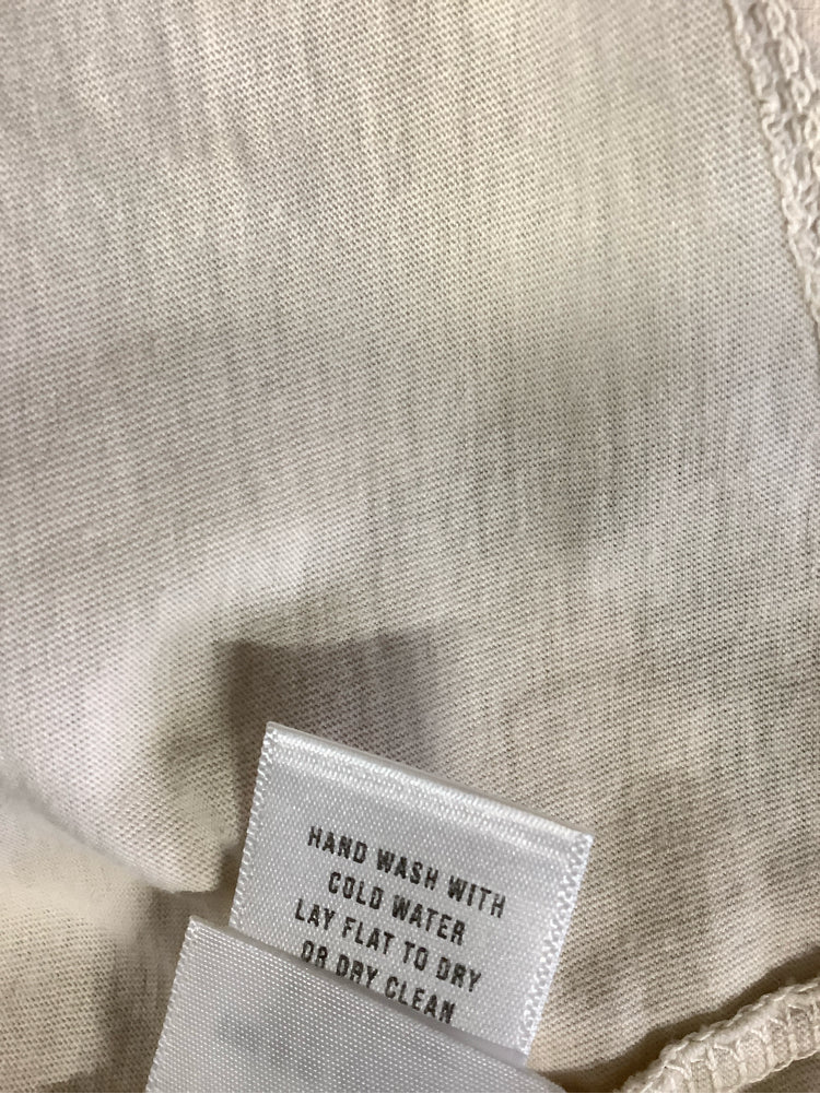 LETLUV Size S Cream multi Shirt