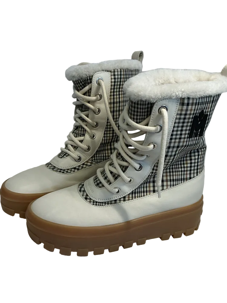 Mackage Shoe Size 8 White multi Hero-WP Booties
