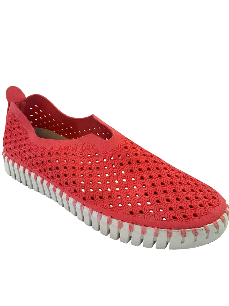 Ilse Jacobsen Shoe Size 8.5 Coral Tulip Sneakers