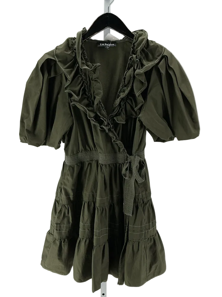 en saison Size M Green Dress