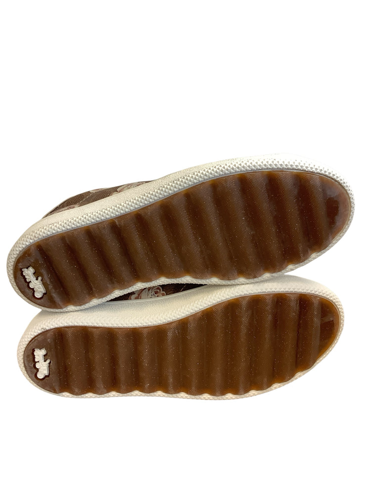 Coach Shoe Size 7 Brown Multi Sneakers