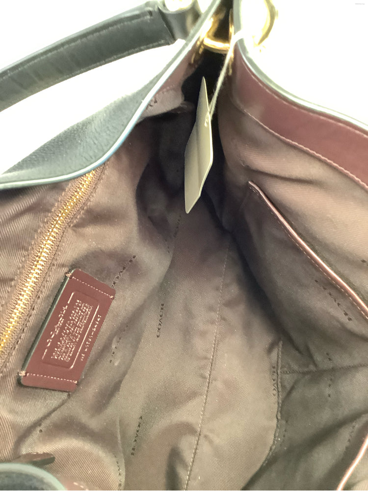 Coach Black Clarkson Handbags