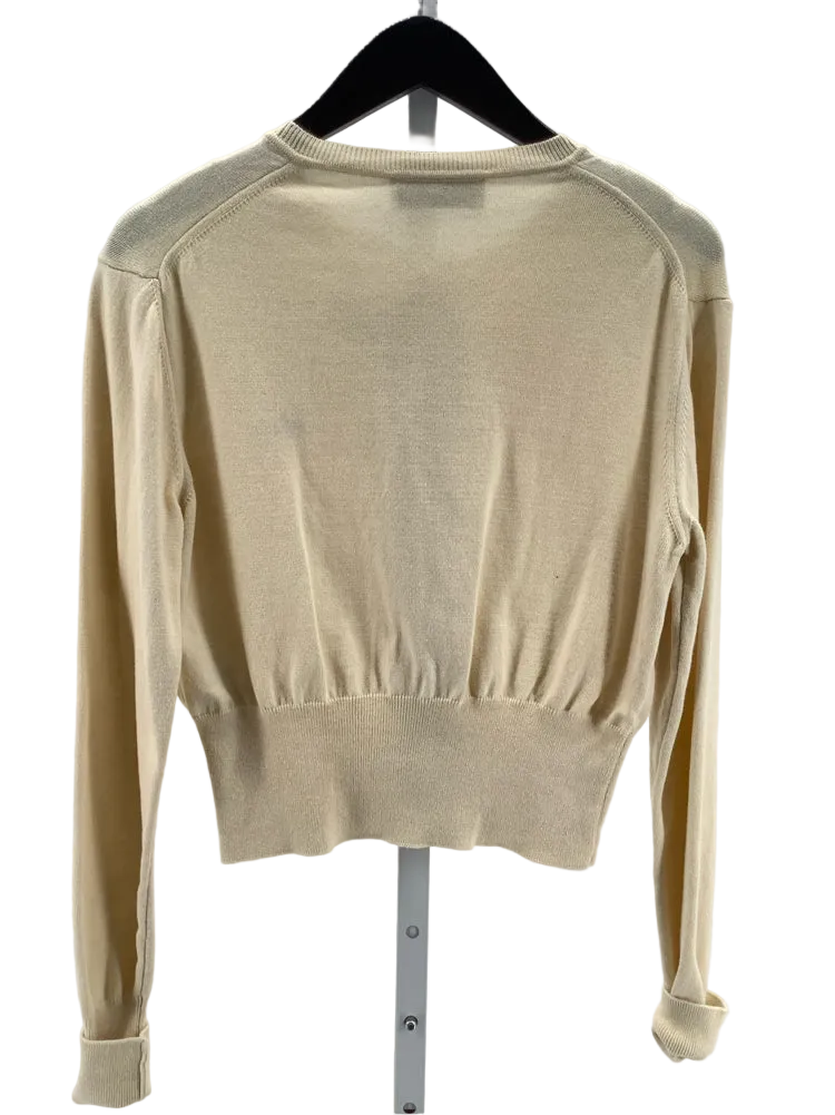 Vivienne Westwood Size M Tan Bea Cardigan