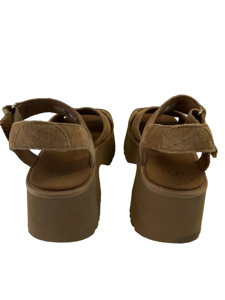 Ugg Shoe Size 8.5 Brown New Heights Sandals