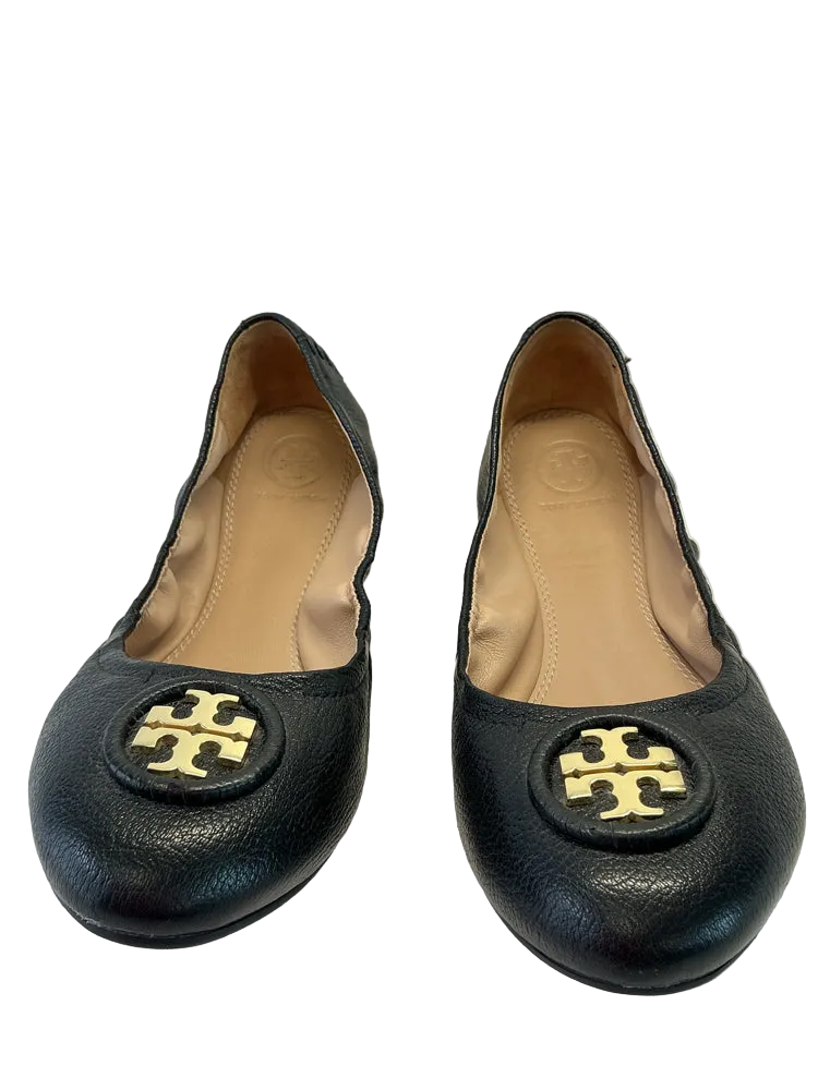 Tory Burch Shoe Size 8.5 Black CLARE Flats