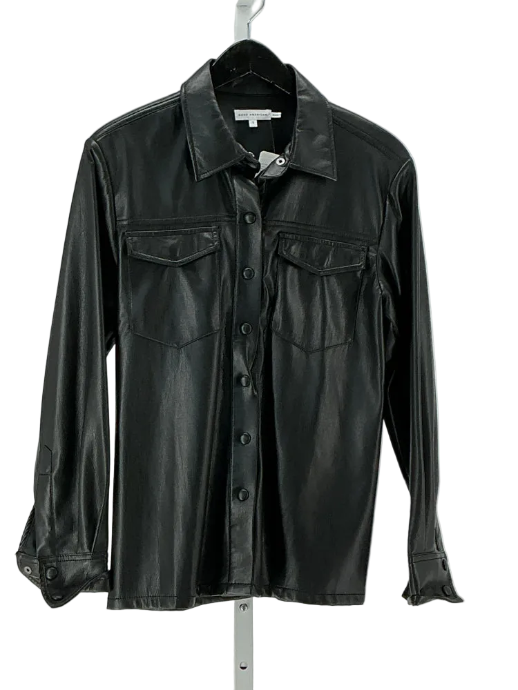 Good American Size S Black Jacket