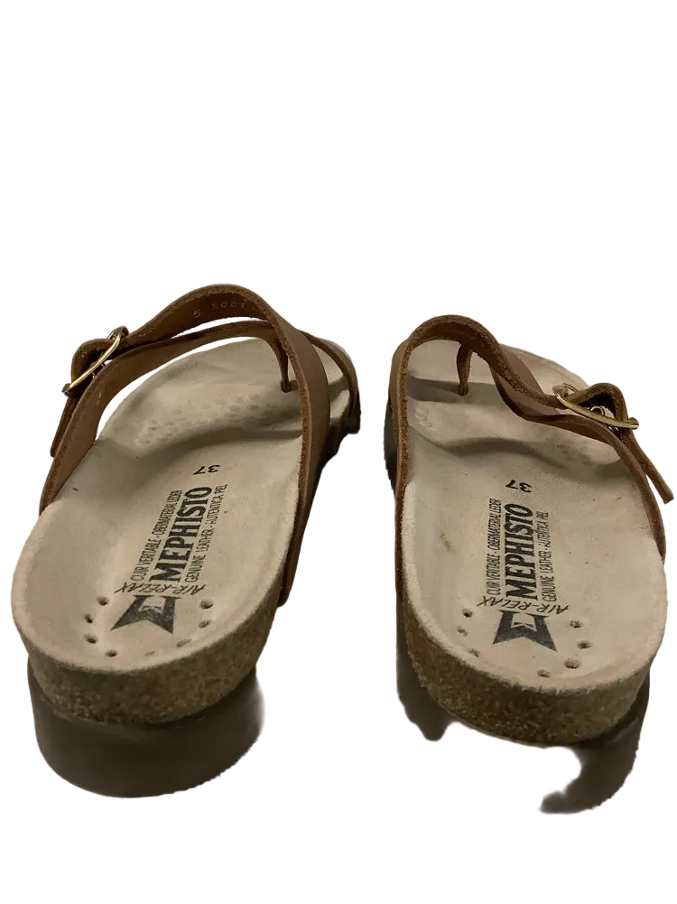 Mephisto Shoe Size 7 Brown Helen Sandals