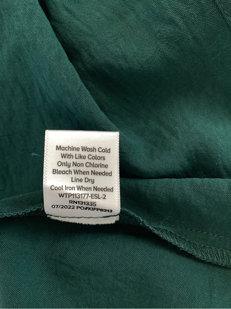 Evereve Size M Green Shirt
