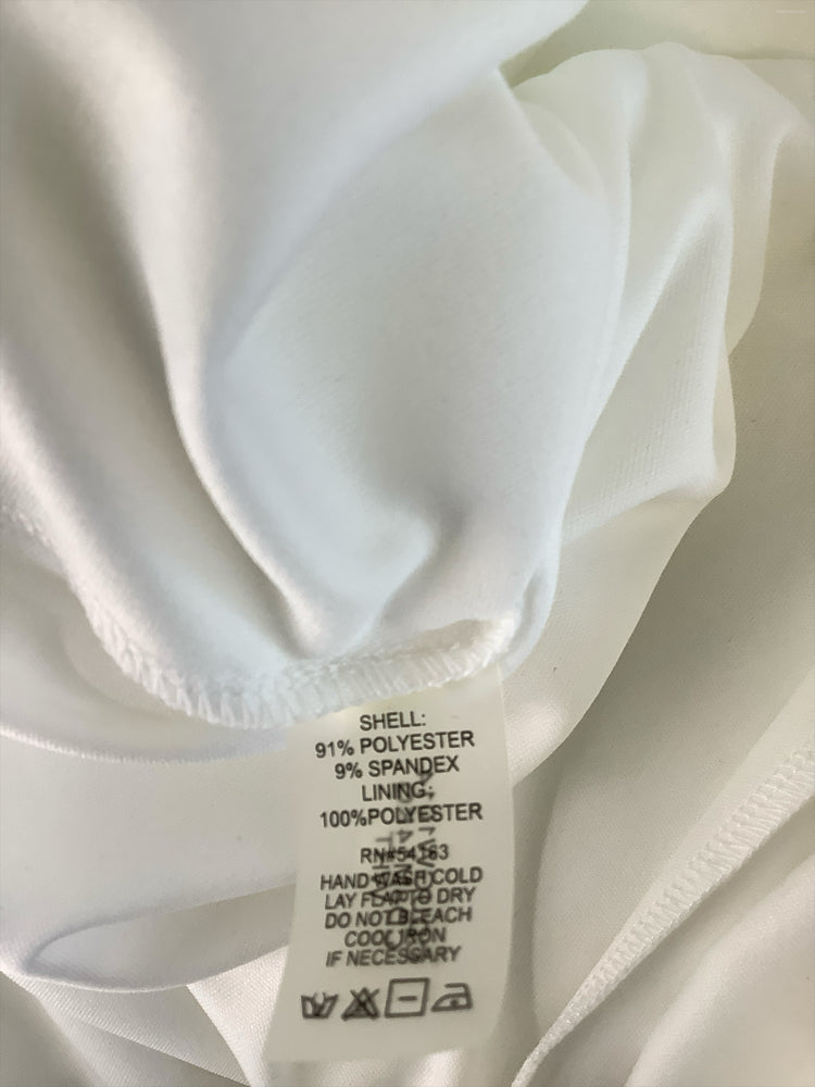 Calvin Klein Size 2 White Dress