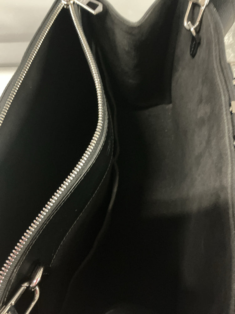 Louis Vuitton Black Epi Grenelle MM Handbags