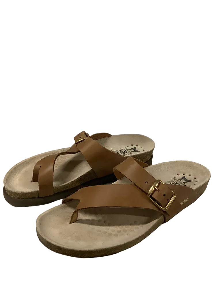 Mephisto Shoe Size 7 Brown Helen Sandals