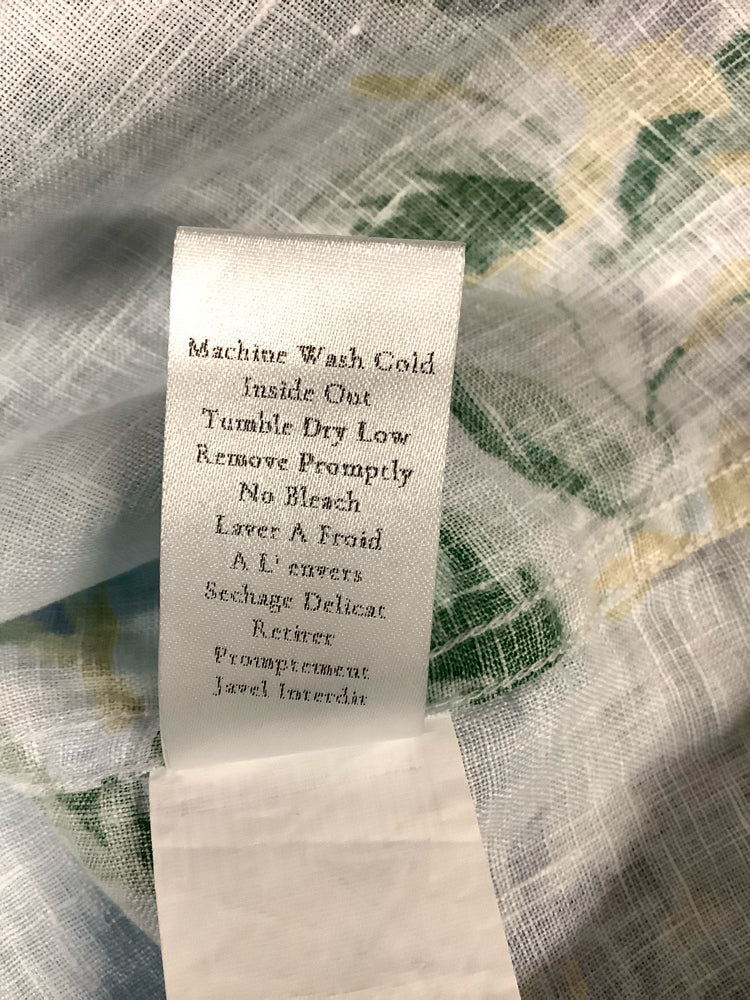 Frank & Eileen Size L Blue Multi Eileen Shirt