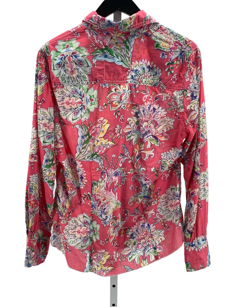Cino Size M Pink multi Shirt