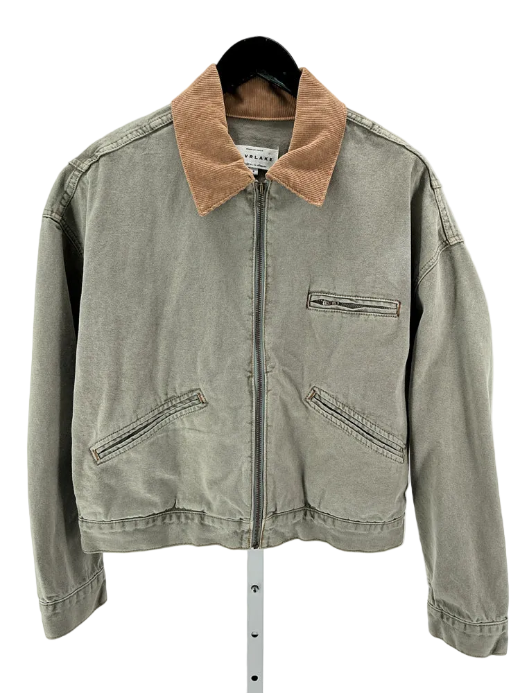 SLVRLAKE Size S Green & Brown Jacket