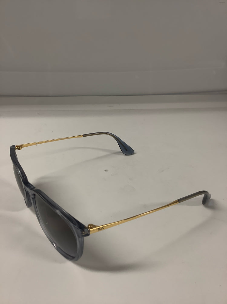 RayBan Navy & Gold Sunglasses