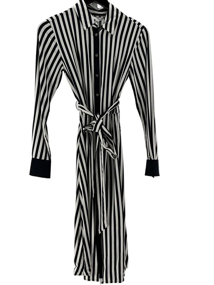 Tommy Hilfiger Size XXS Black & White Dress