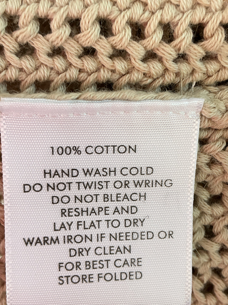 White + Warren Size XS Tan Cardigan