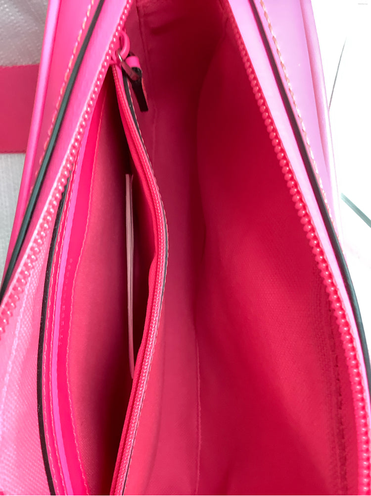 Gucci Hot Pink Rubber Effect Handbags