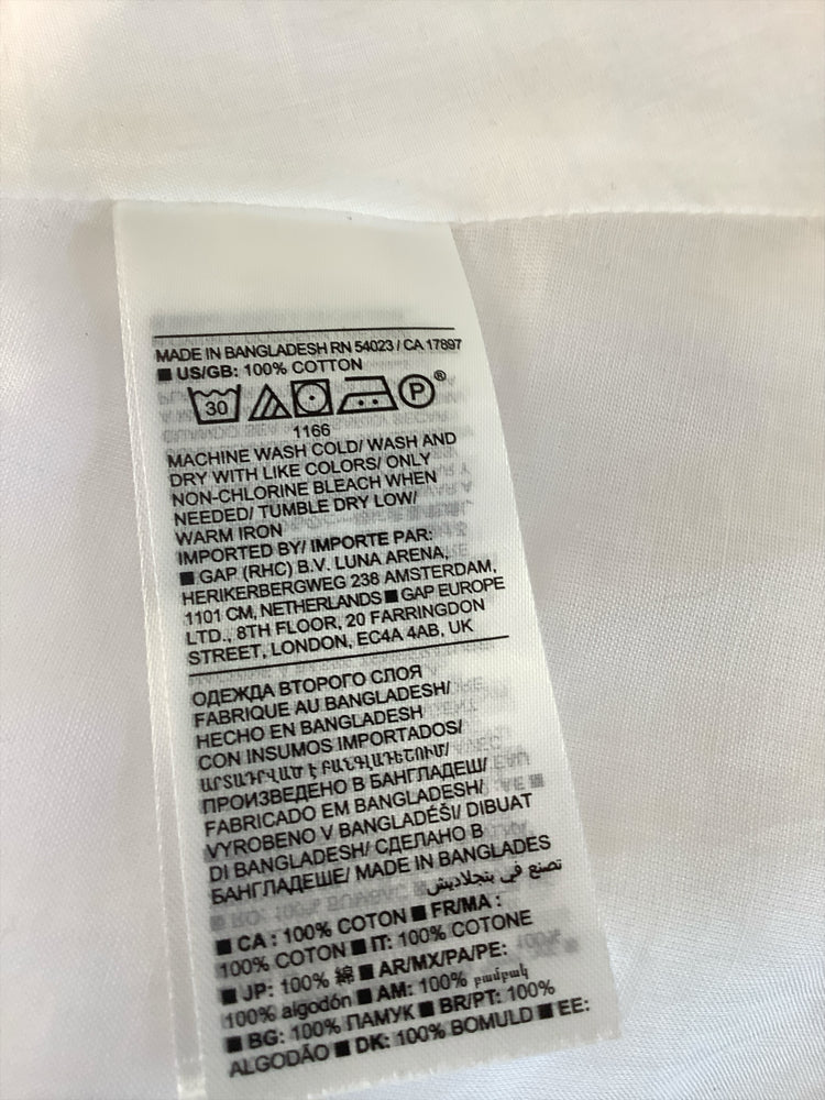 Banana Republic Size 6P White Dress