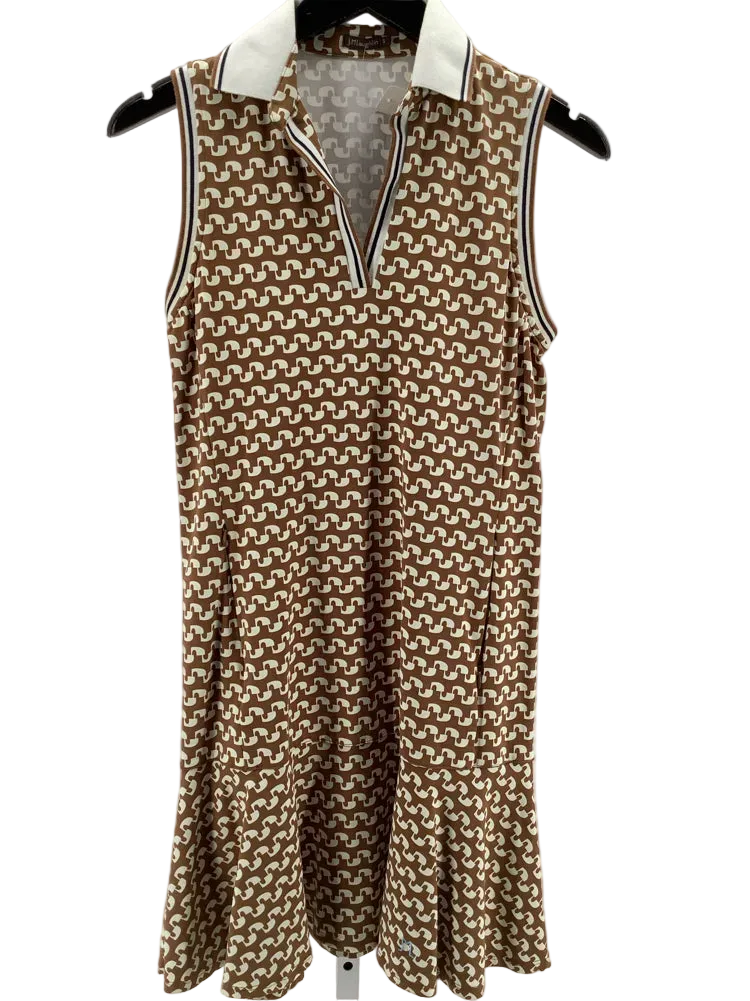 J. McLaughlin Size S Brown Multi Dress