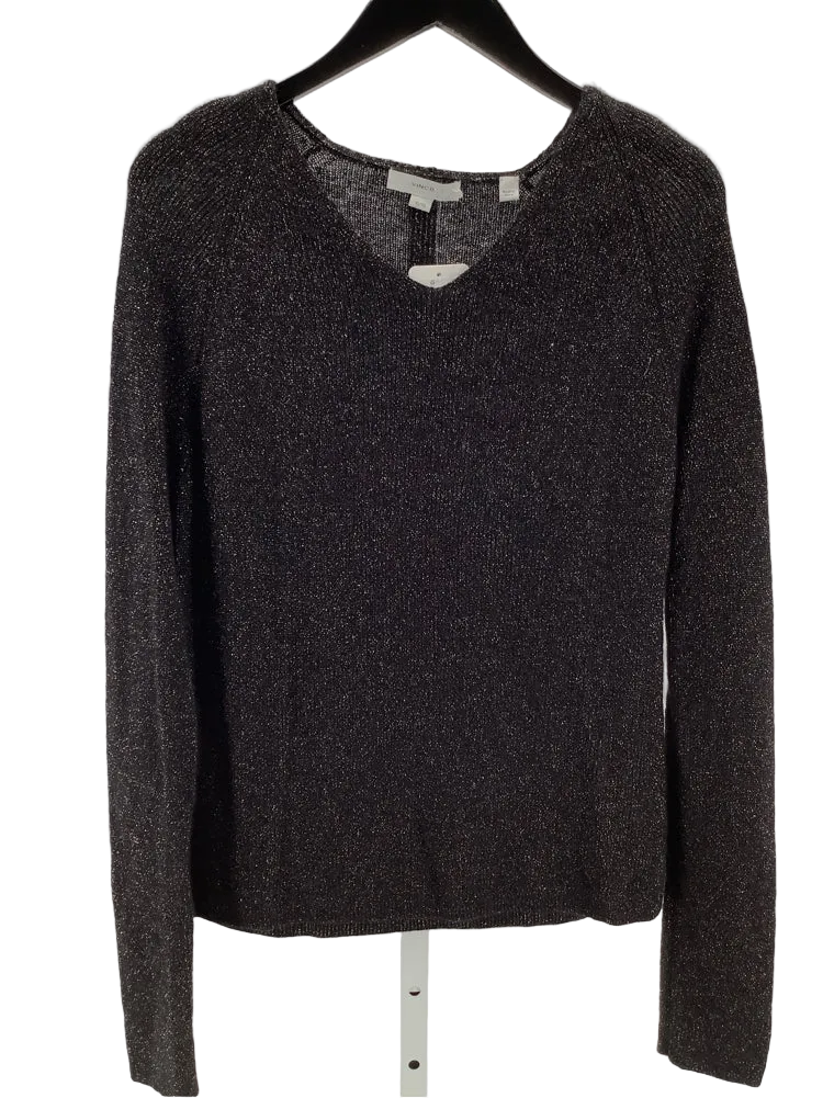 Vince Size XL Black & Gold Sweater