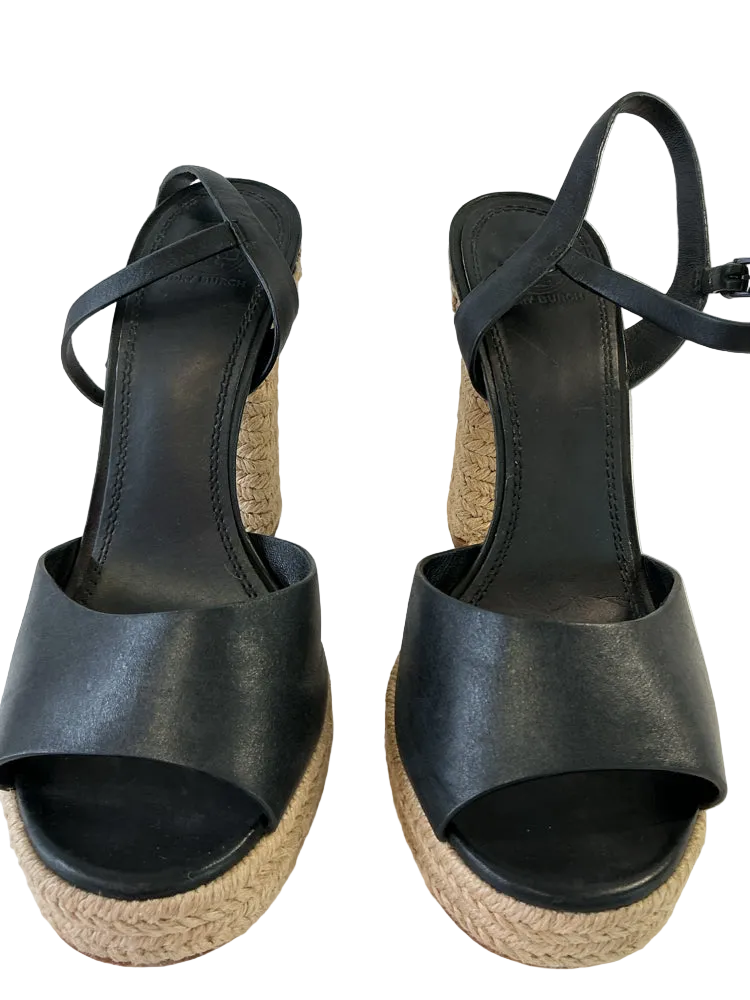 Tory Burch Shoe Size 10 Black Heels