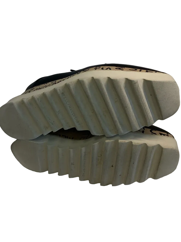 Stella McCartney Shoe Size 9 Black & Tan Wedges