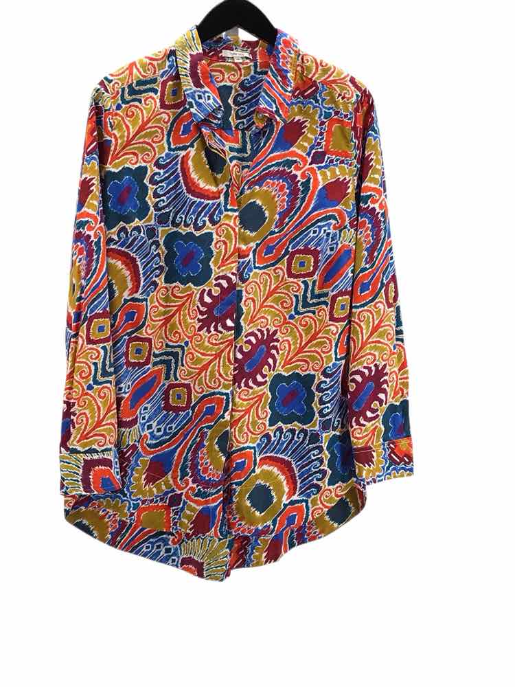 Tyler Boe Size 12 Orange Multi Shirt