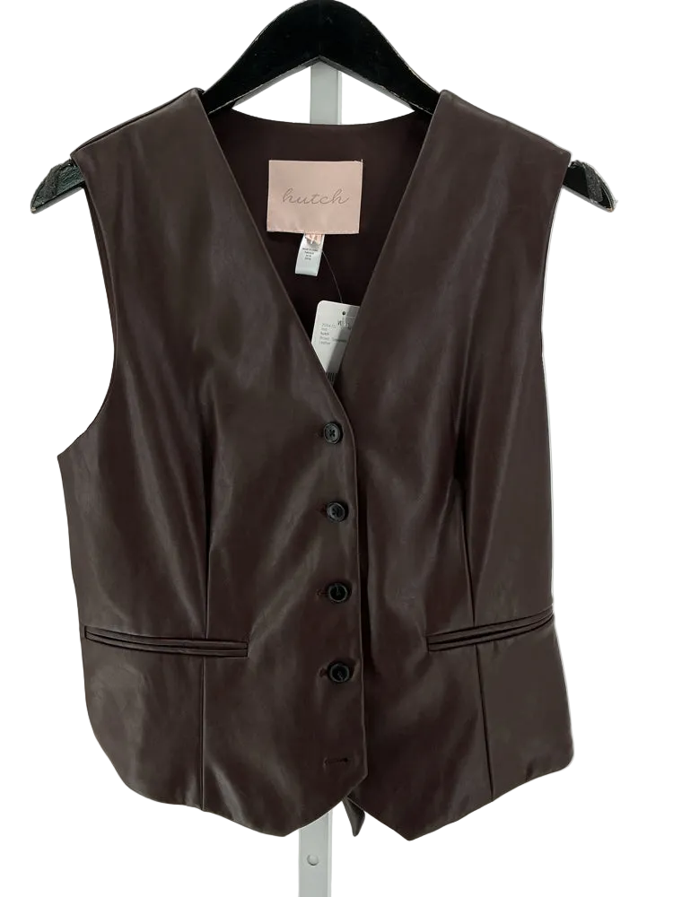 hutch Size M Brown Vest