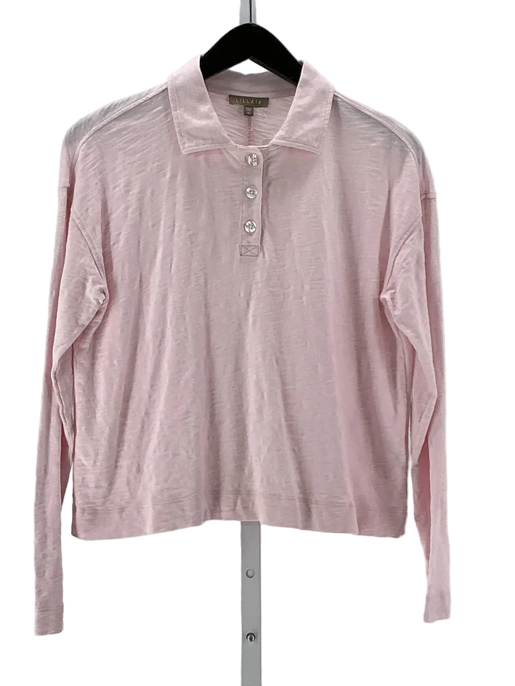 Lilla P Size XS Pink Shirt