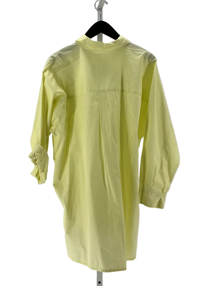 Rabens Saloner Size L Yellow Shirt