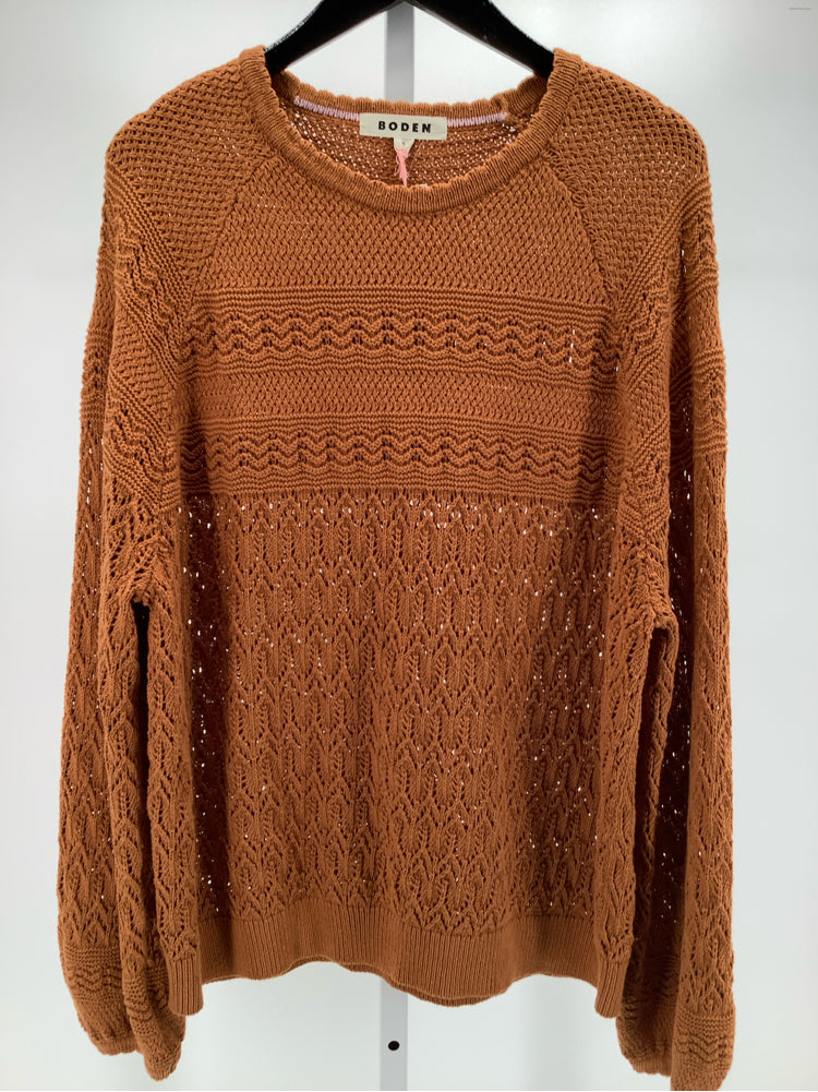 Boden Size XL Burnt orange Sweater