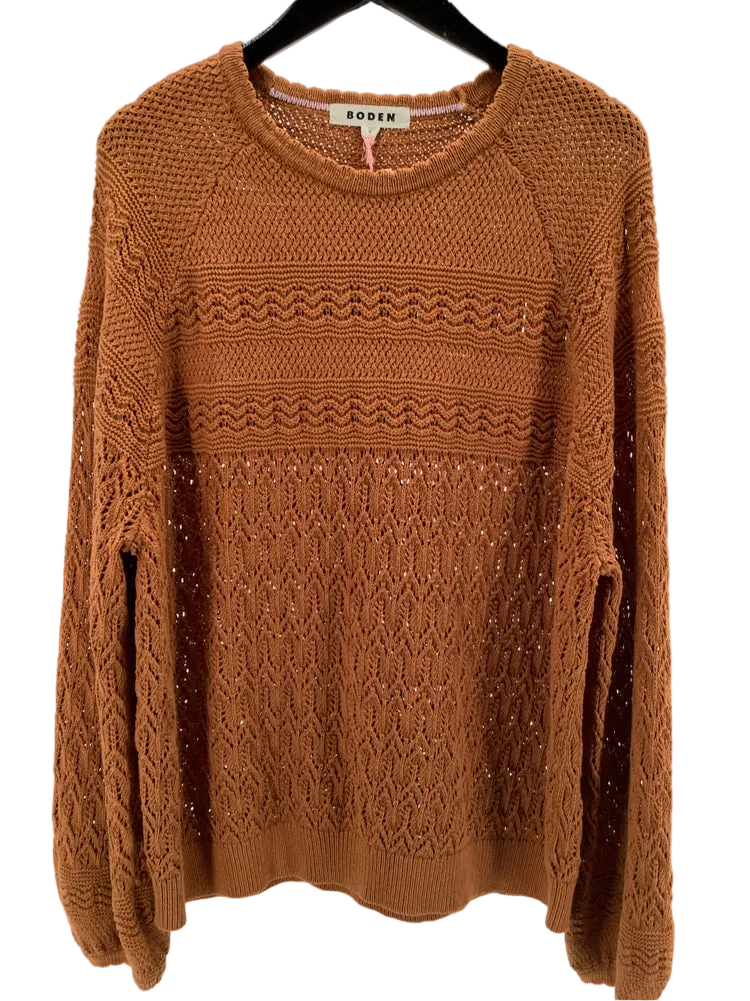 Boden Size XL Burnt orange Sweater