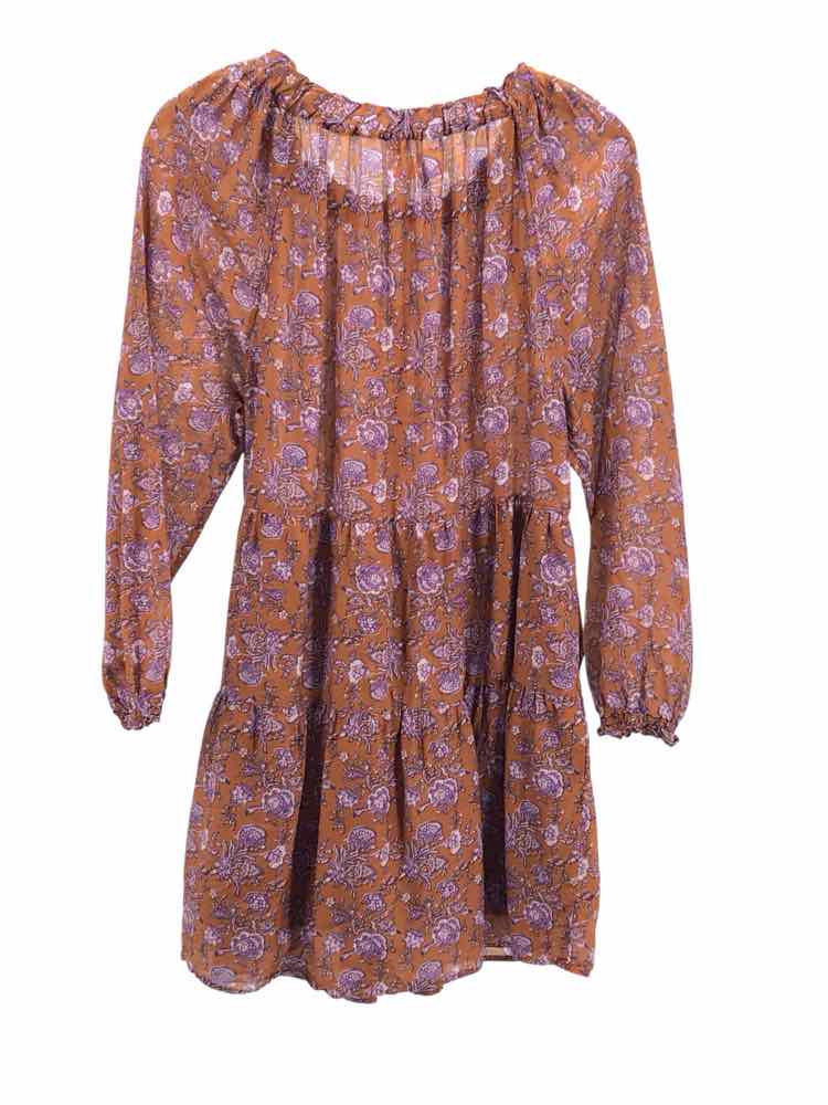 Xirena Size XS Brown Multi Lea Dress