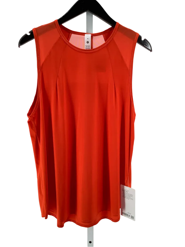 lululemon Size 12 Red Tank Top