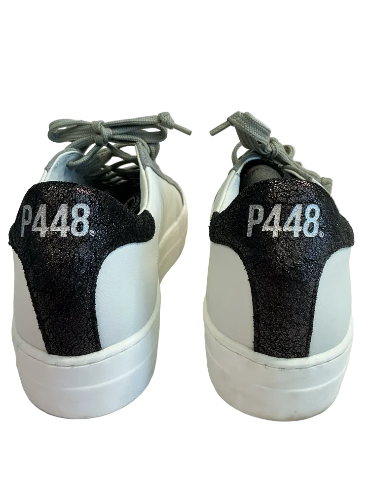 P448 Shoe Size 7.5/8 White multi Thea Sneakers