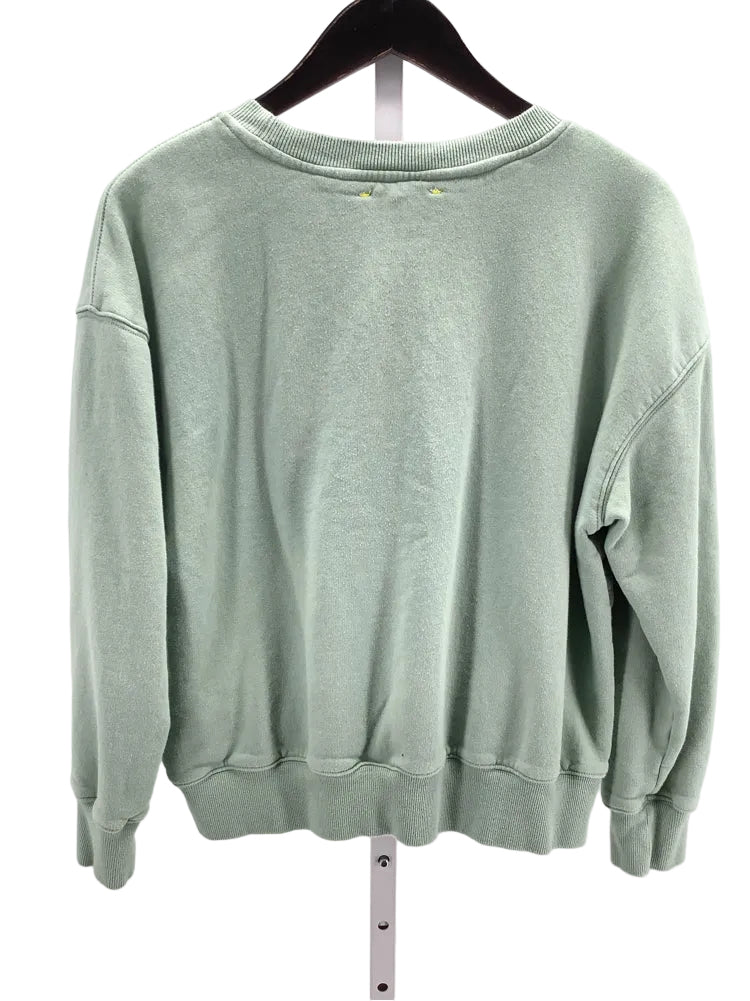 Kerri Rosenthal Size S Green & Blue Ex Boyfriend Sweatshirt