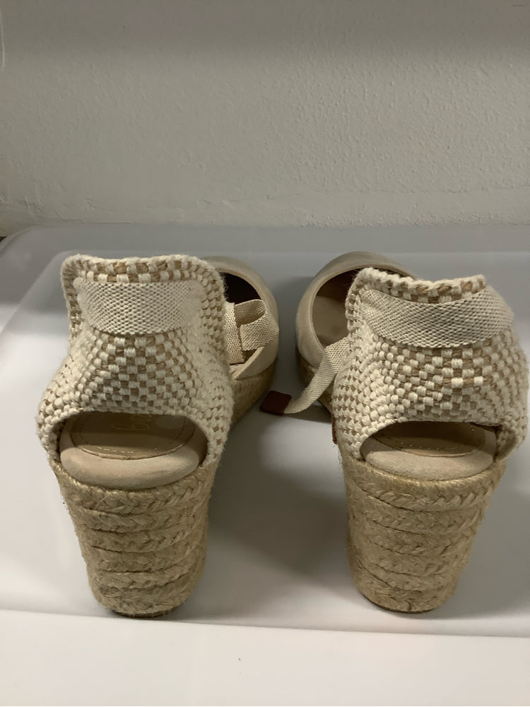 Boden Shoe Size 9 Tan Cassie Wedges