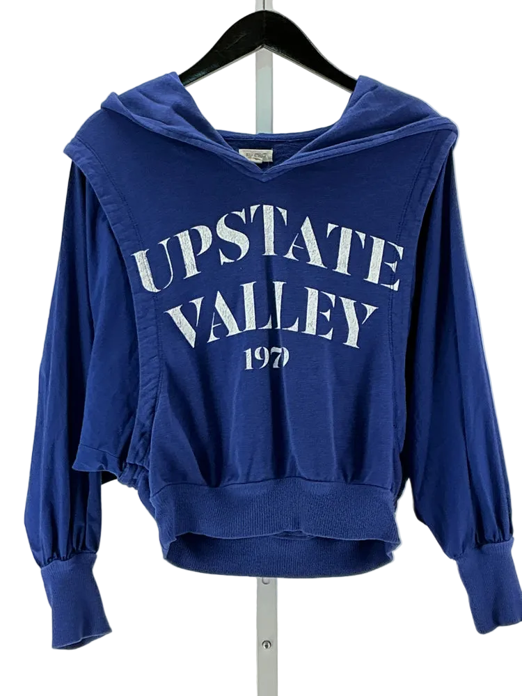 Pilcro Size S Blue Hoodie