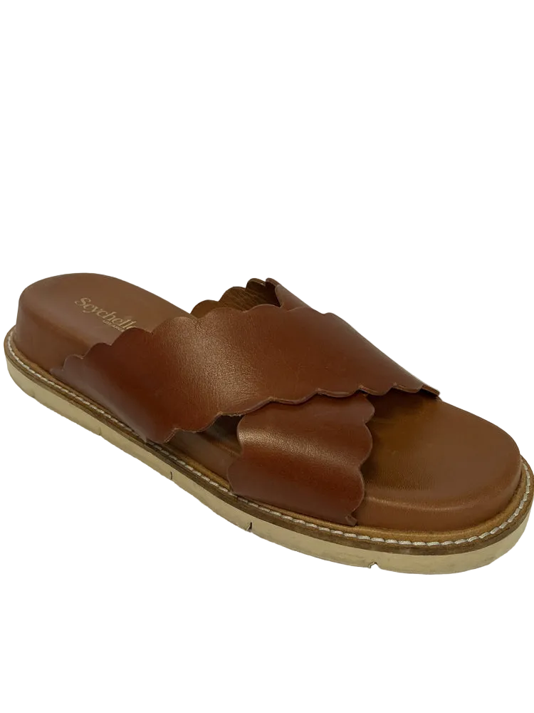 Seychelles Shoe Size 9.5 Brown Woodstock Slides