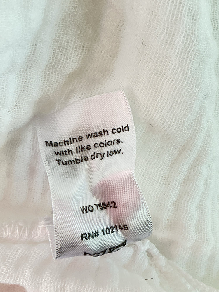 Michael Stars Size XS White Shirt