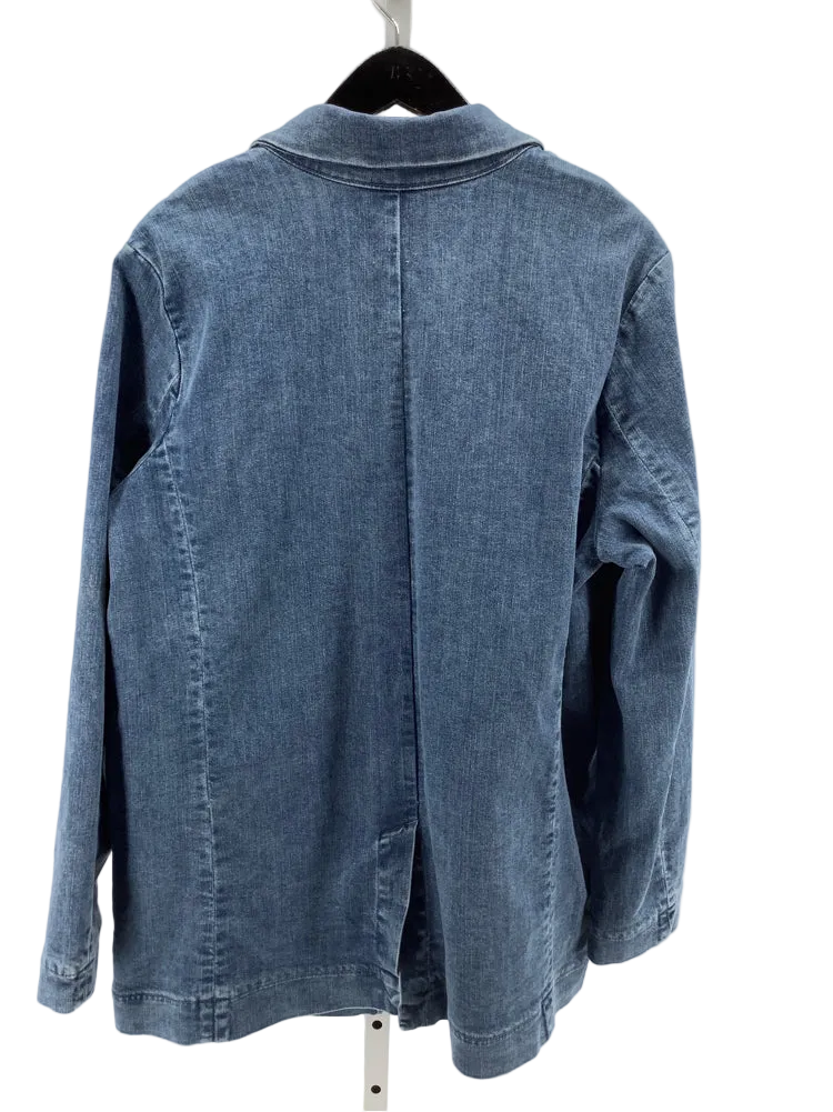 Maeve Size XL Denim Blazer