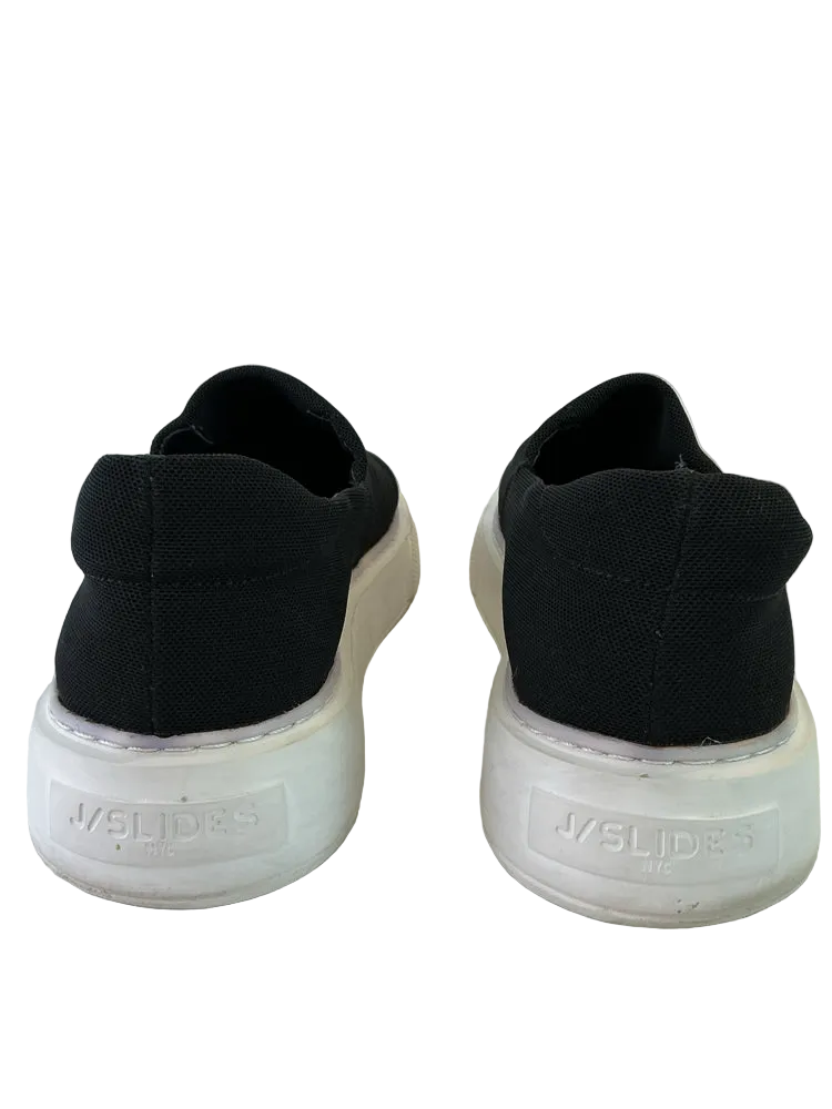 J/Slides Shoe Size 7.5 Black Slip-On