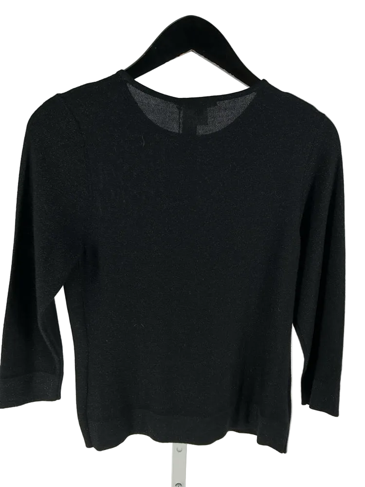 Frances Valentine Size M Black Shirt